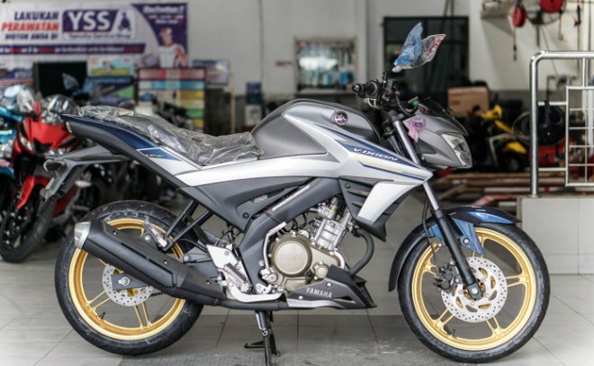 Yamaha Vixion 150 hoàn toàn mới có bản vành vàng Yamaha Vixion 150 hoàn toàn mới có bản vành vàng